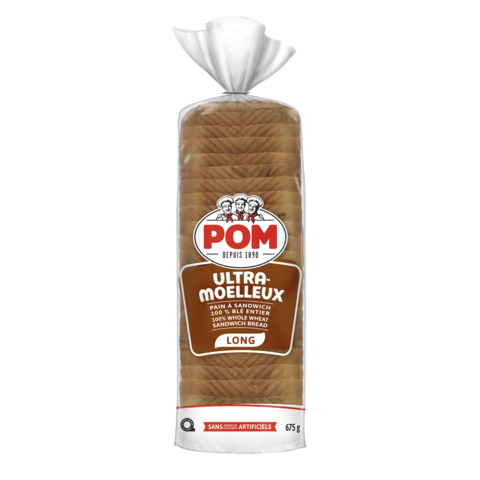 POM® Ultra-Soft™ Long Sandwich 100% Whole Grain Wheat Bread